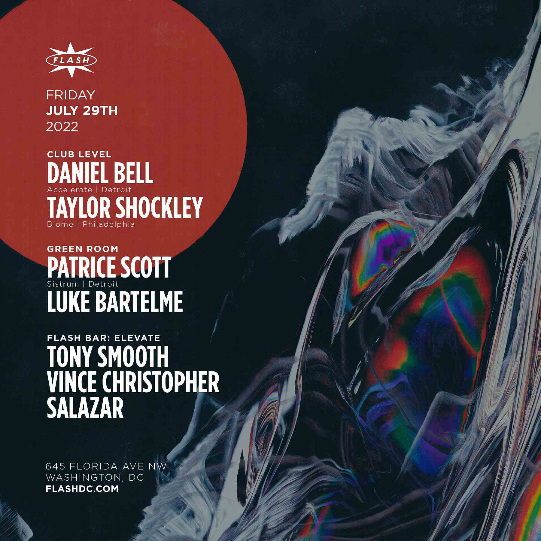 Event image for Daniel Bell - Taylor Shockley - Patrice Scott - Luke Bartelme - Tony Smooth - Vince Christopher - Salazar