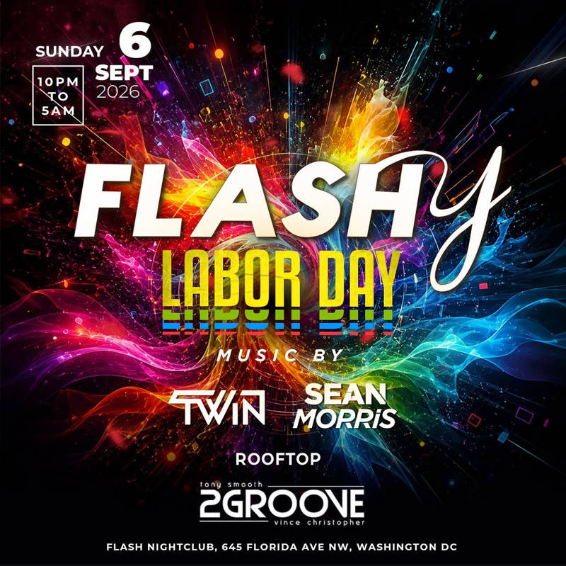 Flashy Labor Day Weekend! event flyer