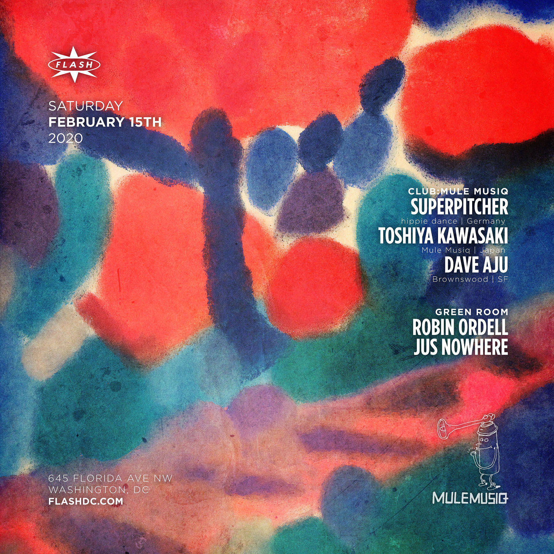 Event image for Mule Musiq: Superpitcher - Toshiya Kawasaki - Dave Aju