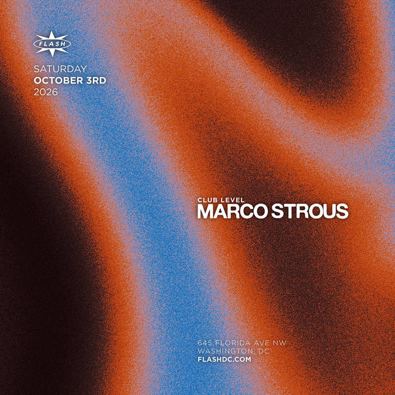 Marco Strous event flyer