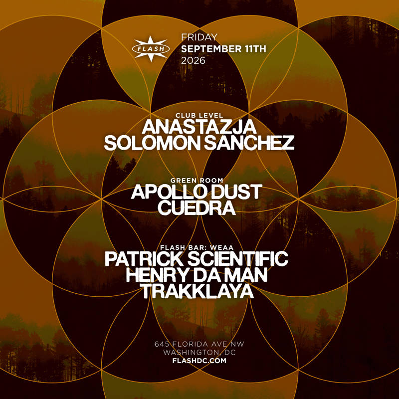 Anastazja event flyer