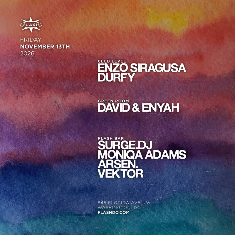 Enzo Siragusa event flyer