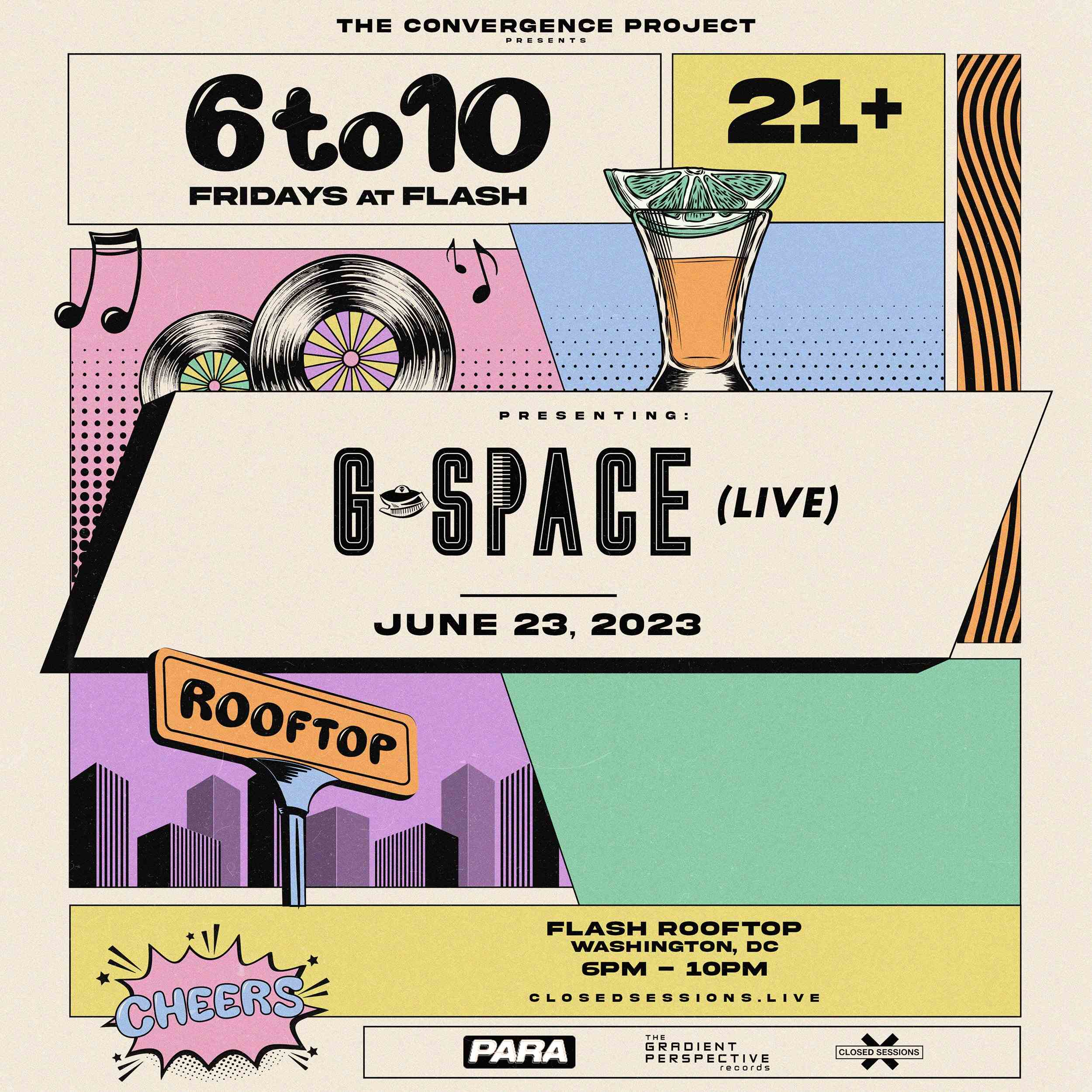 Event image for Fridays at Flash: G-Space LIVE (early show)