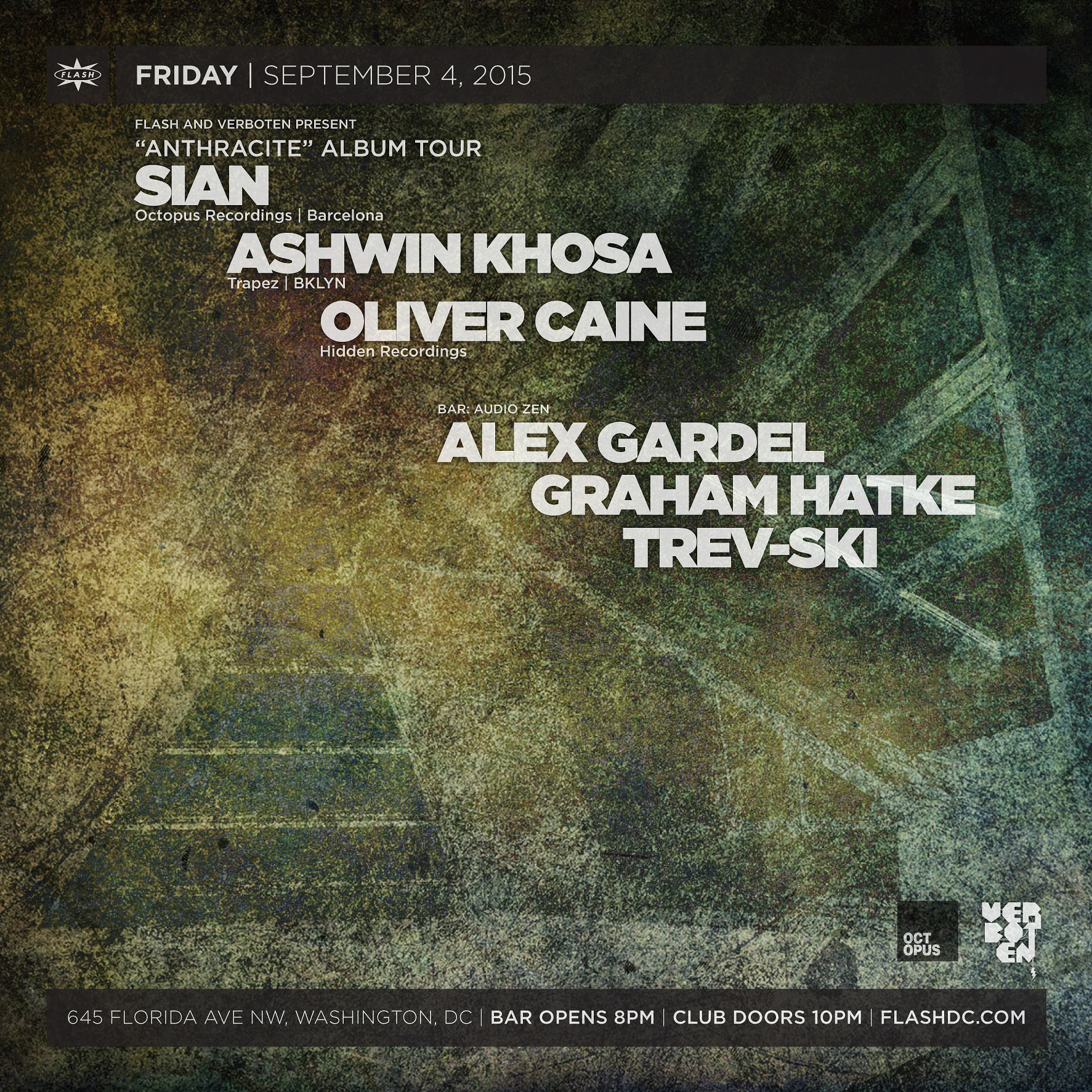 Event image for Sian "Anthracite" Album Tour with Ashwin Khosa